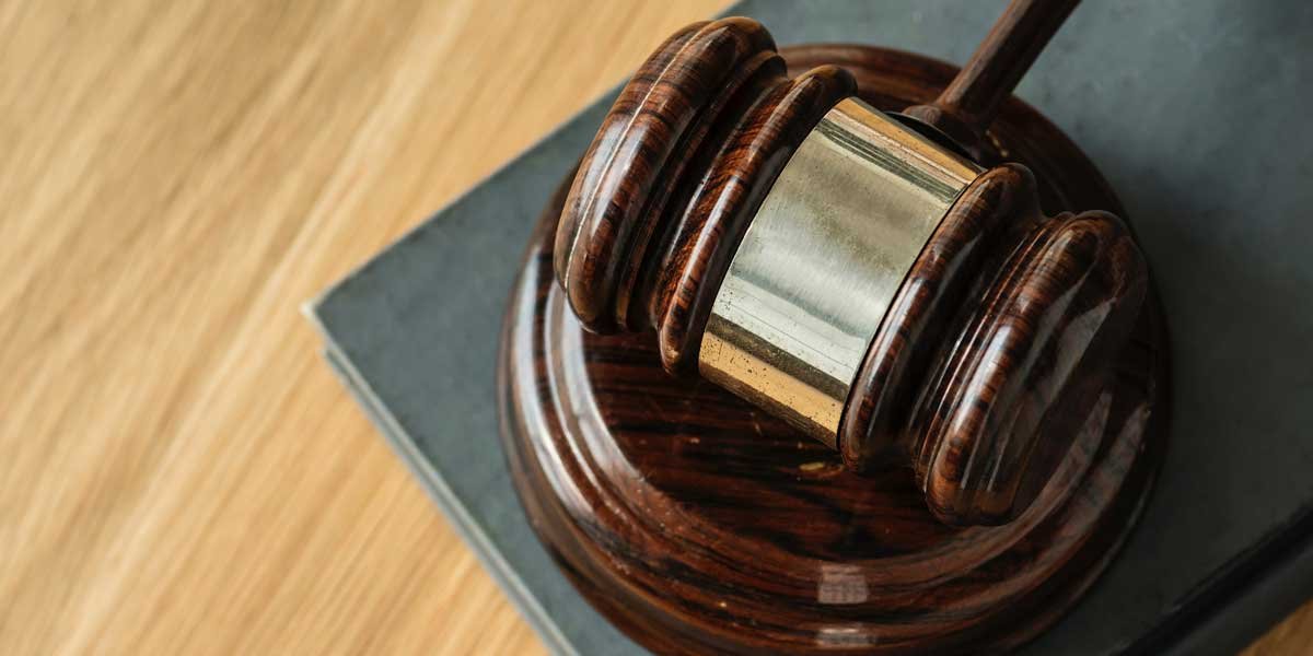 A judge's gavel