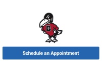 Rocky the Raven graphic image -Schedule an Appointment