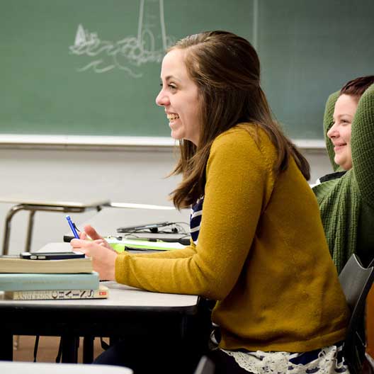 Students in Education class