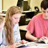 BCYC Immersion participants read in Great Books class