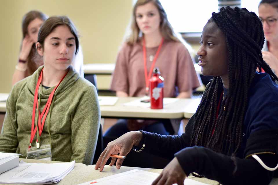 BCYC students in class