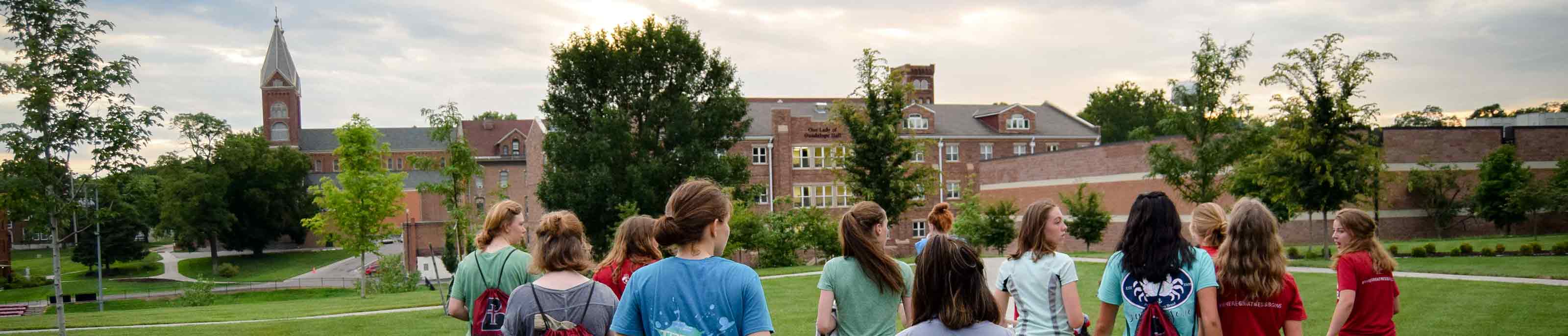 BCYC Immersion students walking outside