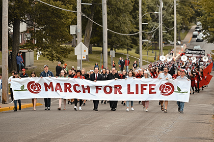 March for LIfe on 2nd St.