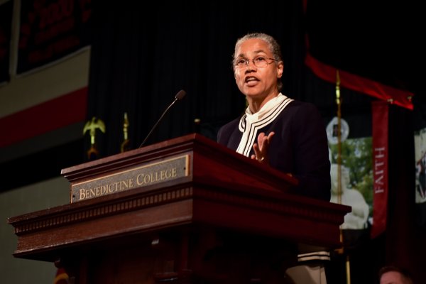 Dr. Jacqueline Rivers Addresses the Convocation
