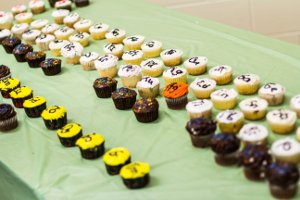 Periodic Table of Cupcakes at the Spooky Science Fun Bash
