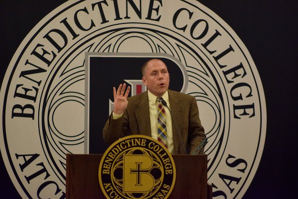 Time Carney Speaking at Benedictine College