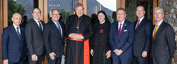 Photo by Nerissa Lowicki showing the 2021 CiV Papal Award Honorees