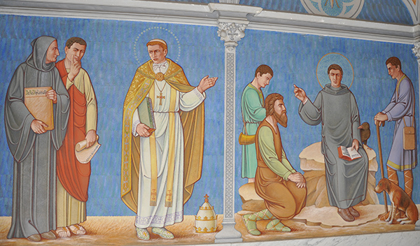 St. Benedict Hall Fresco
