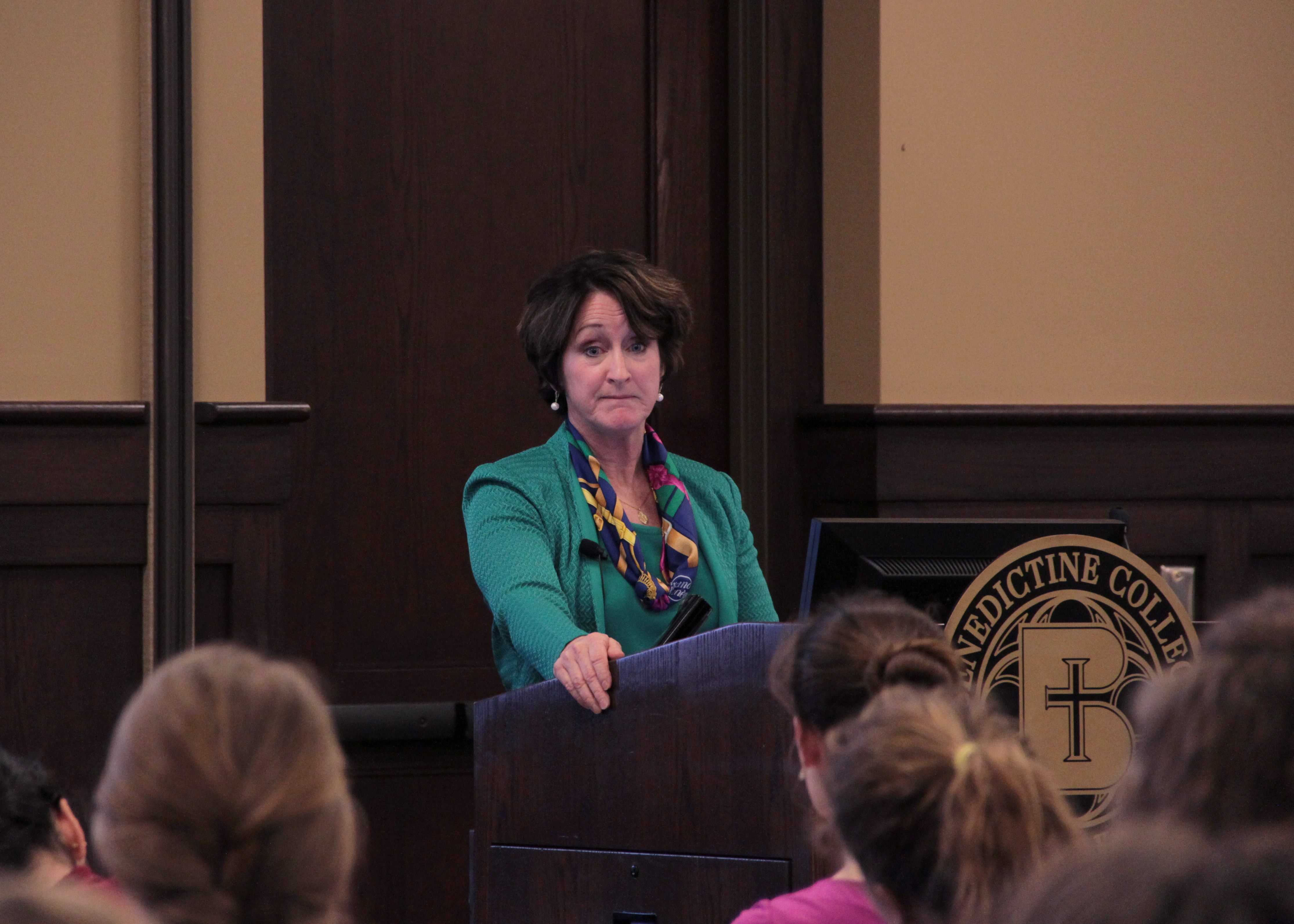 Mary Hasson Speaks at Benedictine College