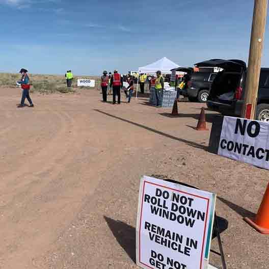 The frightening reality of a Relief Station on the Navajo Nation