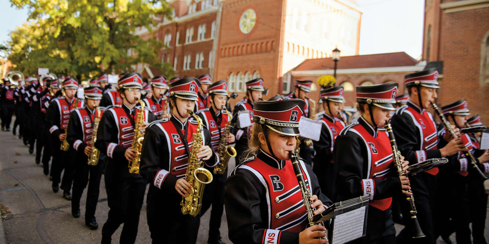 The Raven Regiment Marching Band