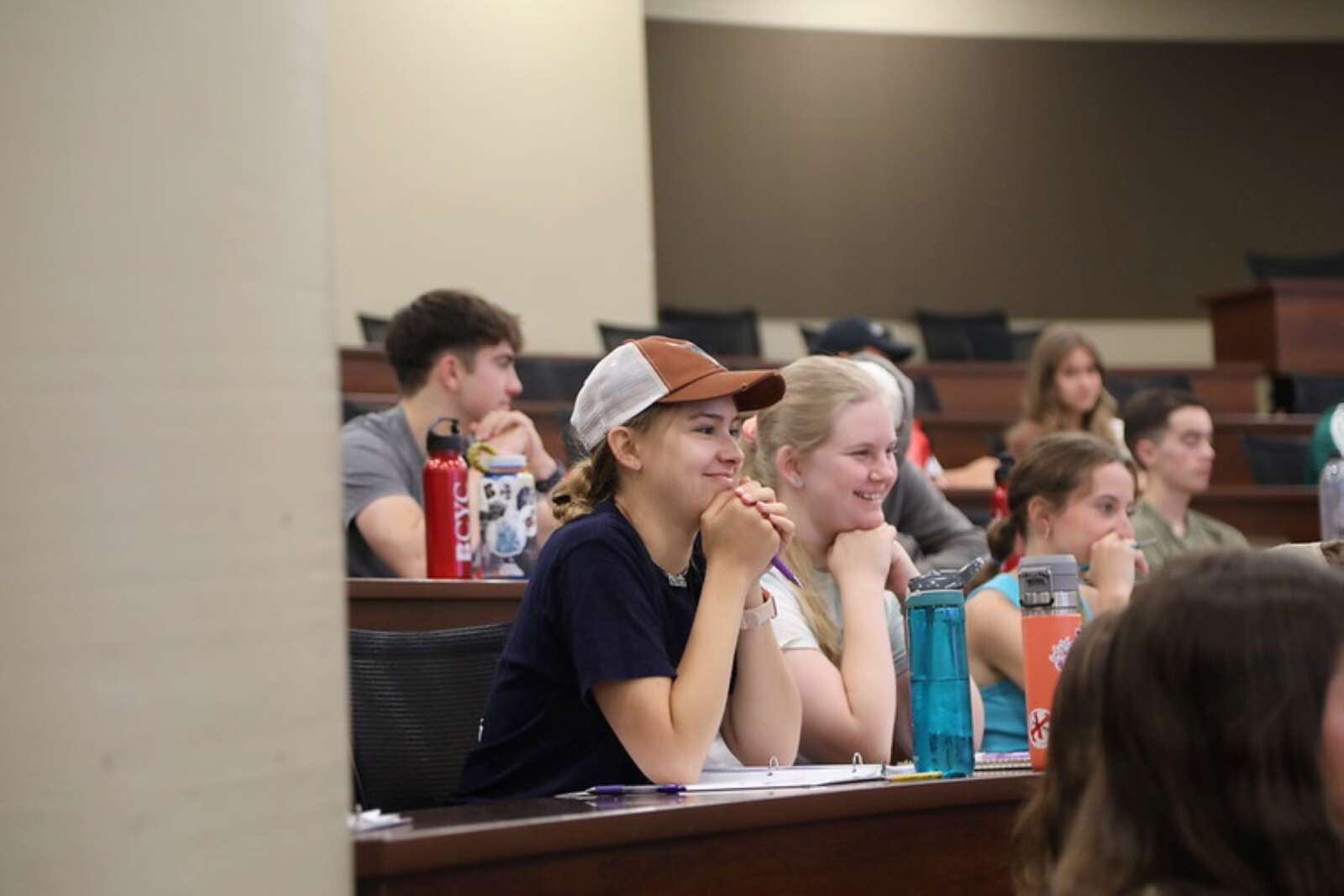 High school students at a presentation during BCYC Leadership