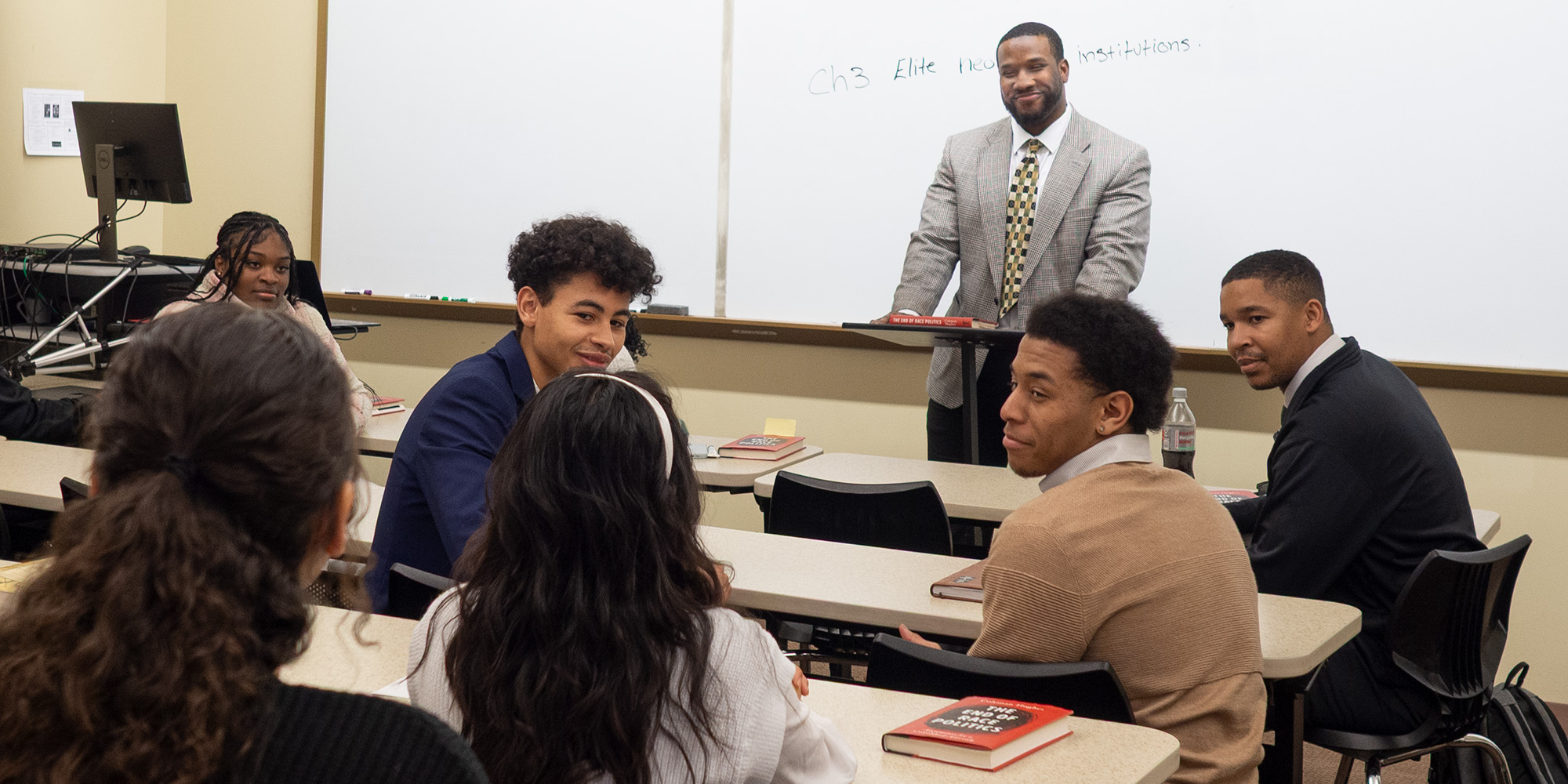 Students in class