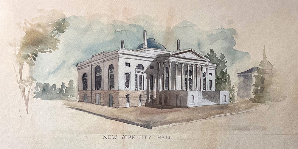 “City Hall” by Grace Vogel (2024-25 Junior)