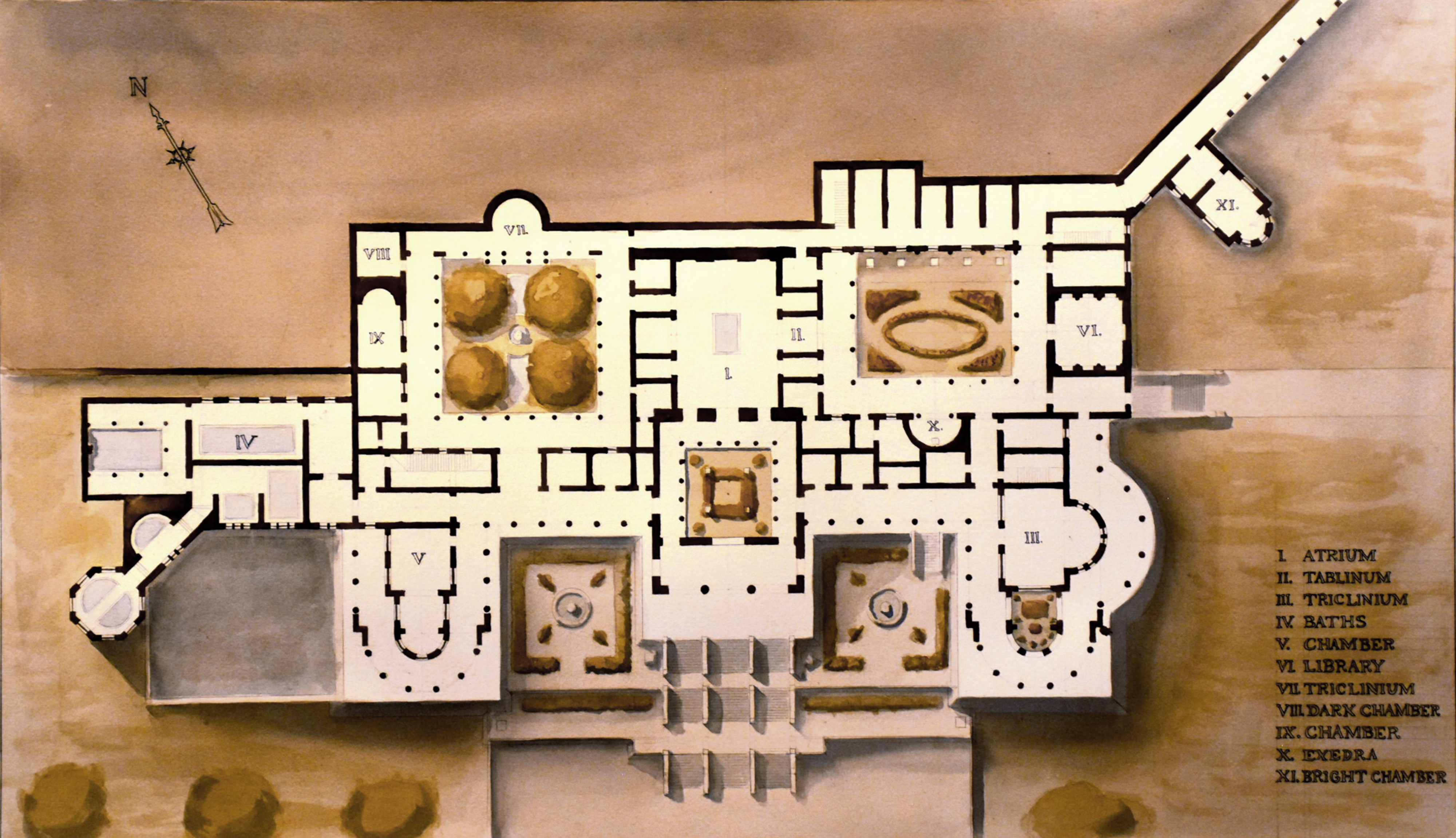 “Pliny’s Tuscan Villa” by Peter Sentmanat (2024-25 Senior)