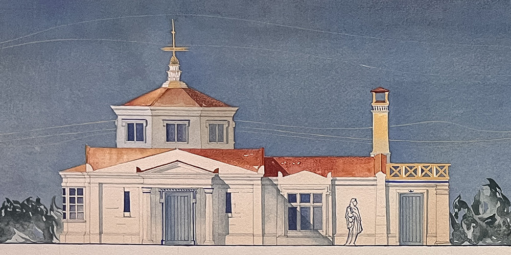 “Architect’s Retreat” by Peter Zuzolo (2024-25 Junior)