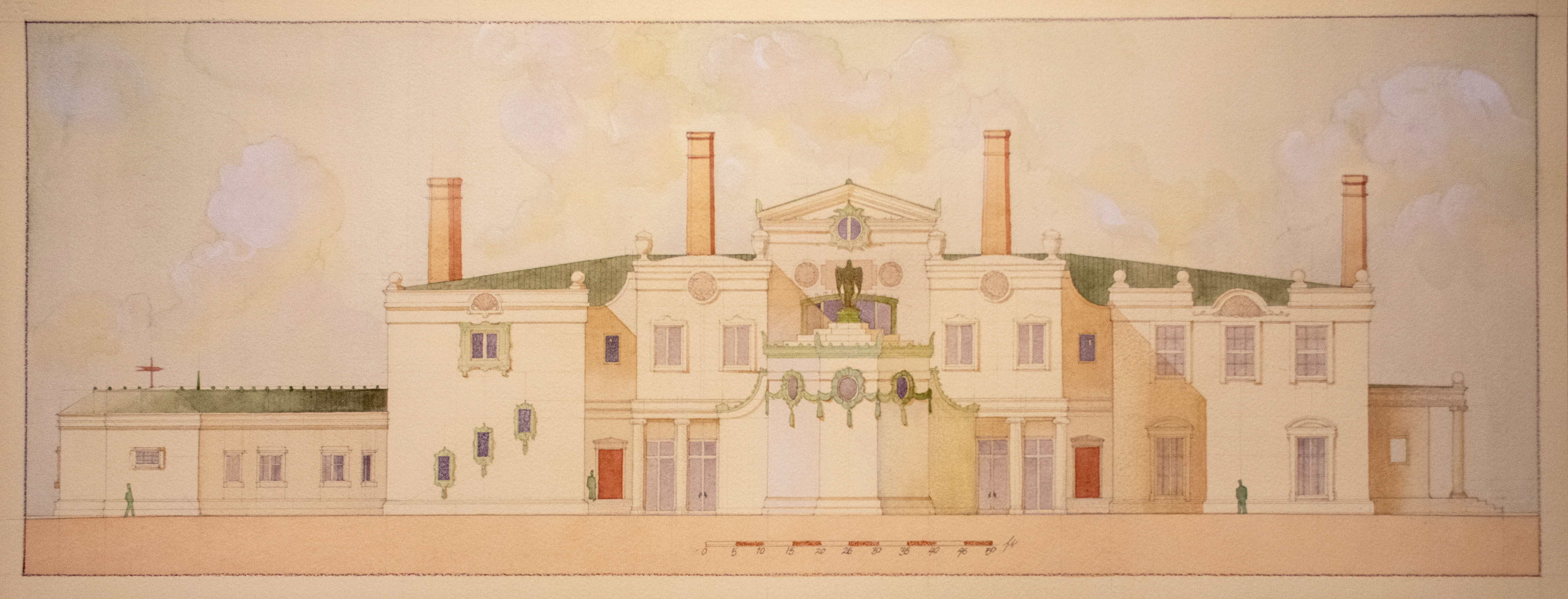 “Country Retreat House” by Peter Zuzolo (2024-25 Junior)