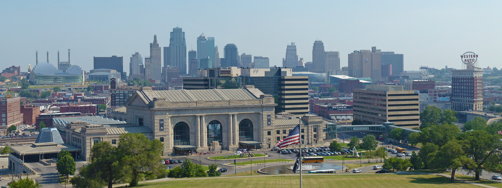 Union Station and the Kansas City Skyline