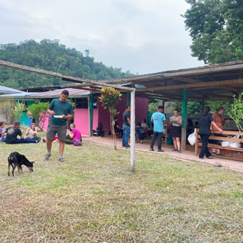 A community in Peru