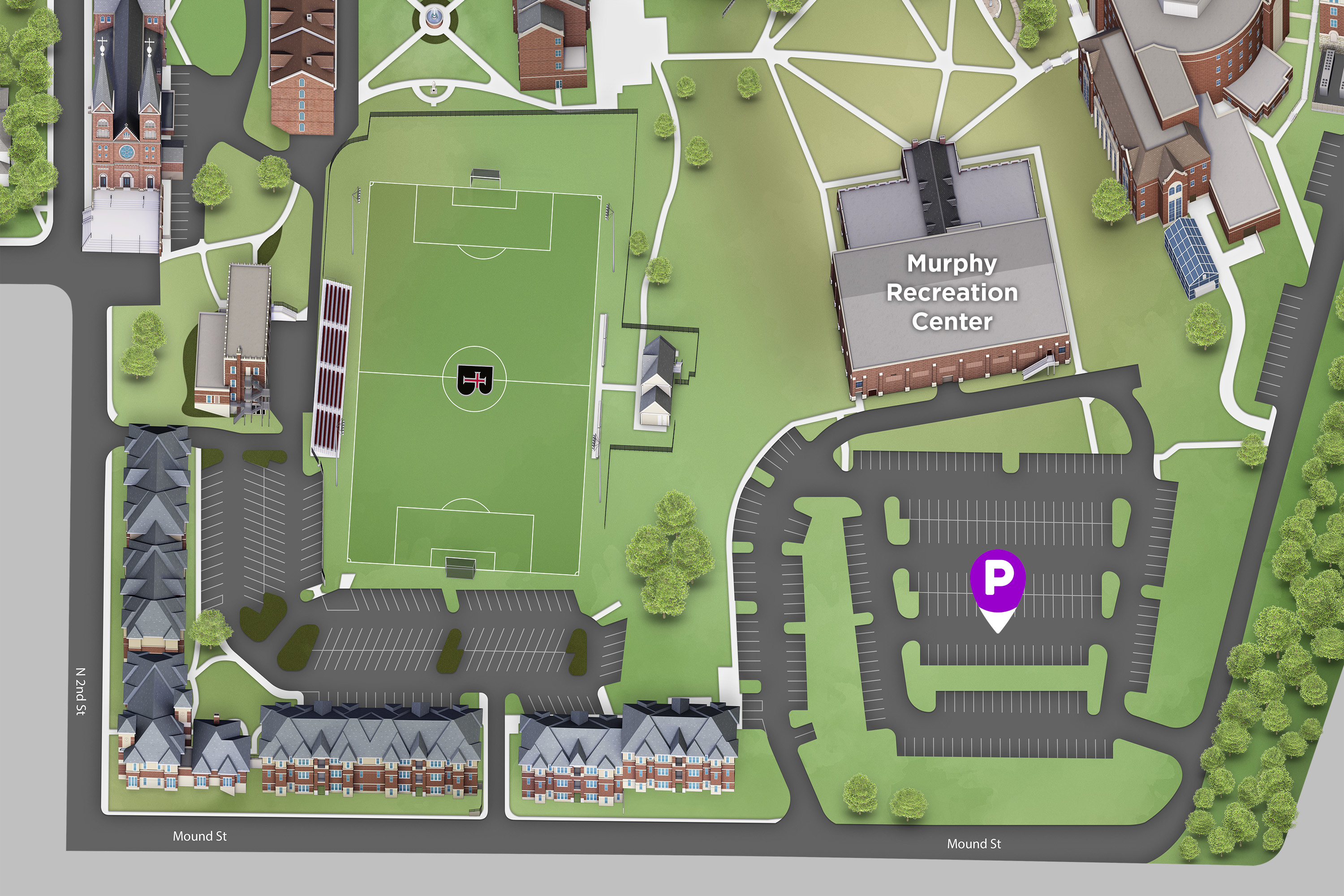 A parking map