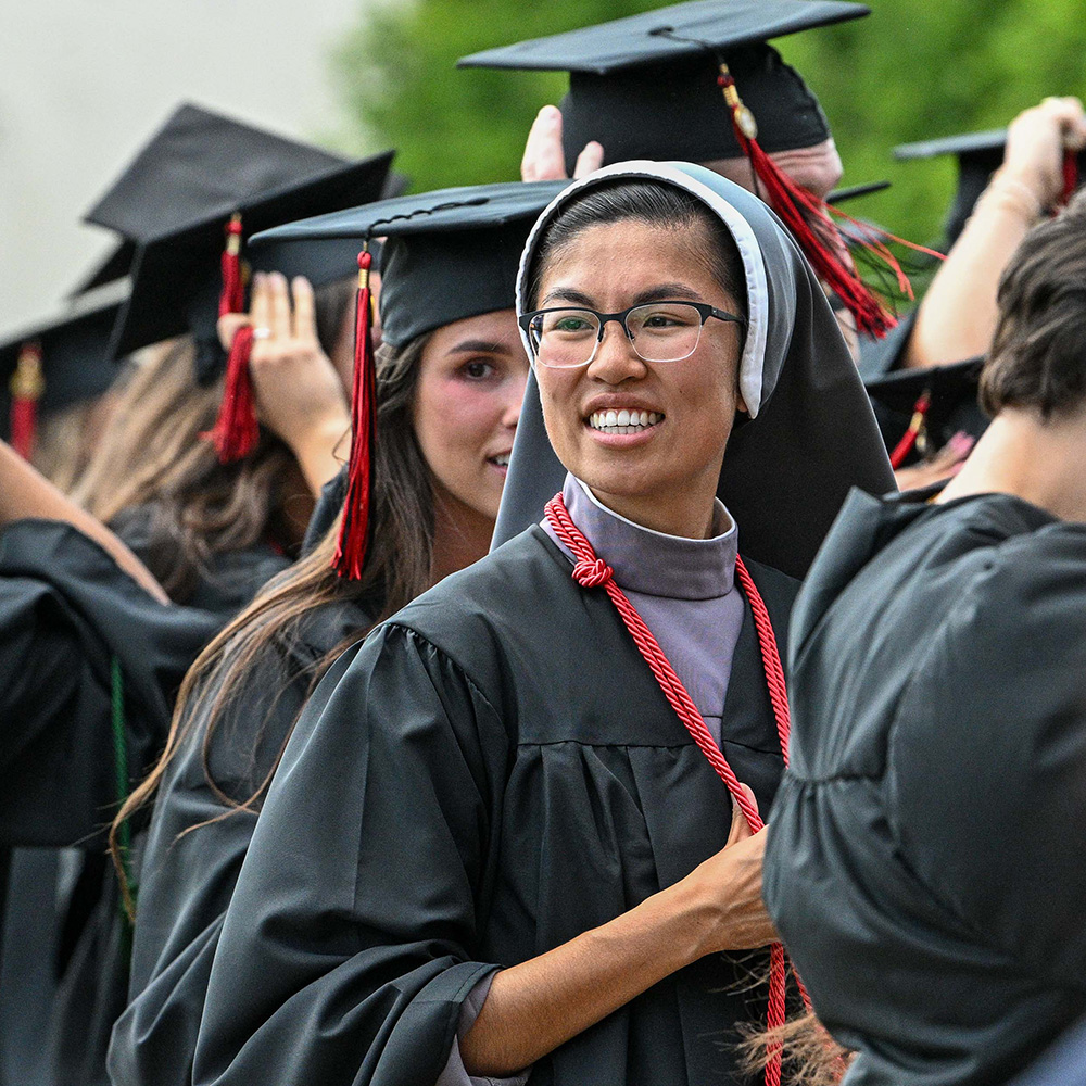 Graduates during the March of Light