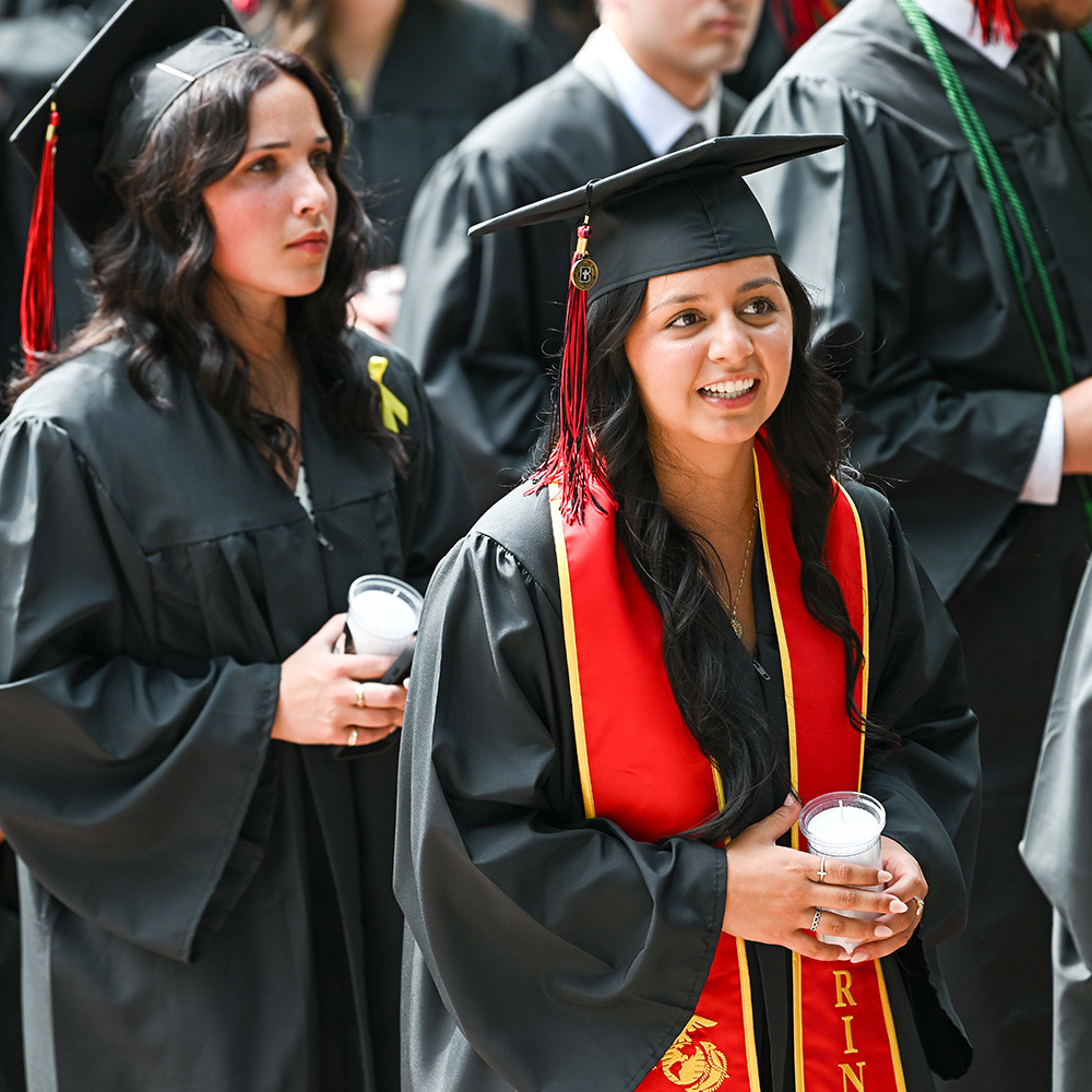 Graduates during the March of Light
