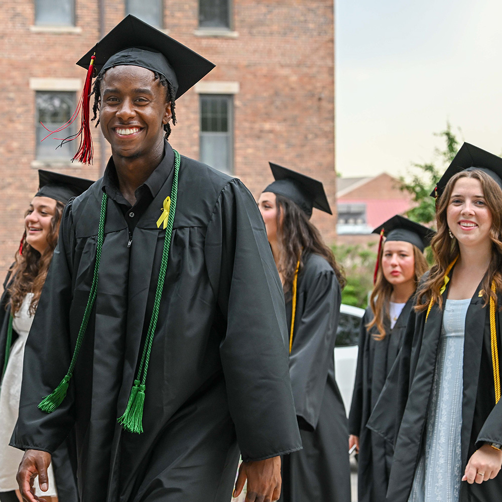 Graduates during the March of Light