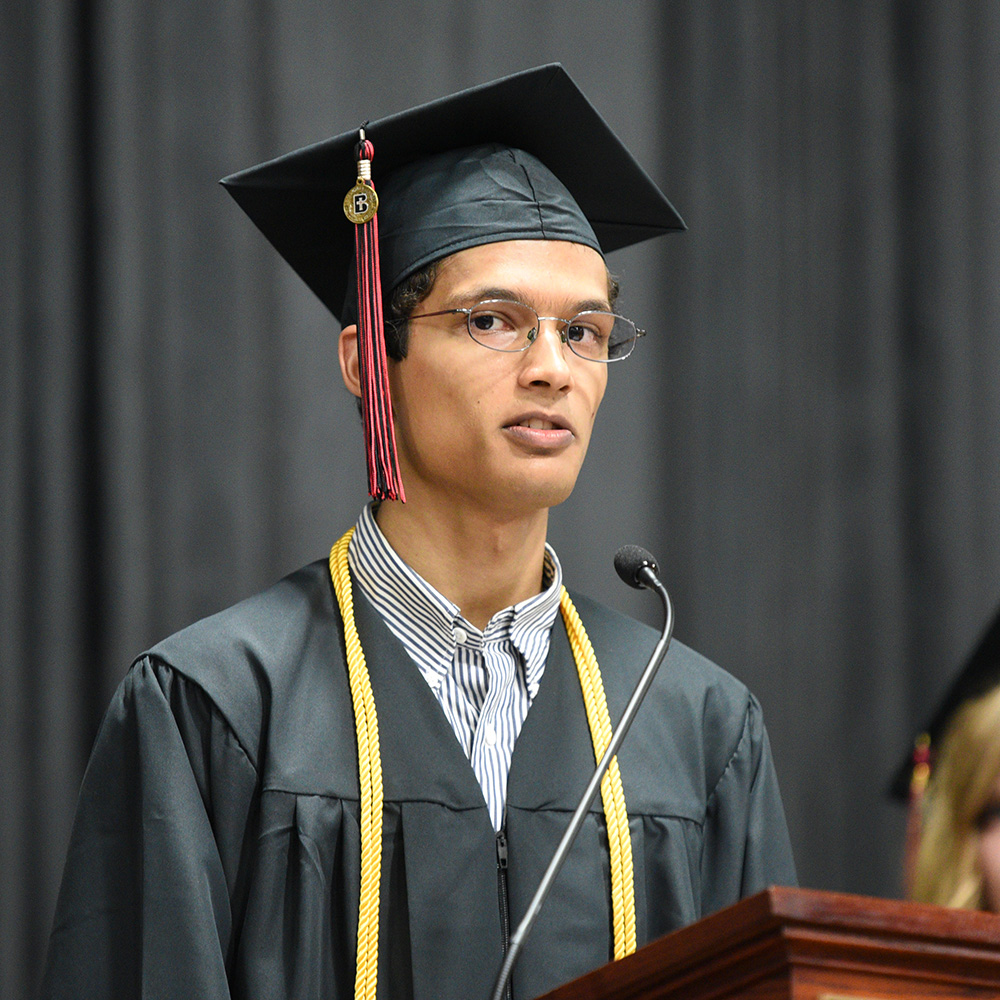 James Krishnan Myjak, 2026 Valedictorian