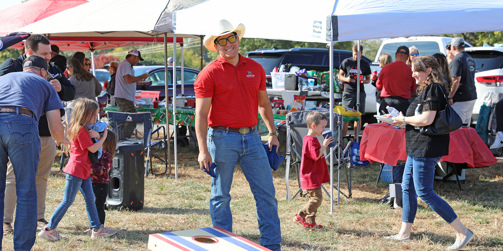 Family fun at Alumni Alley