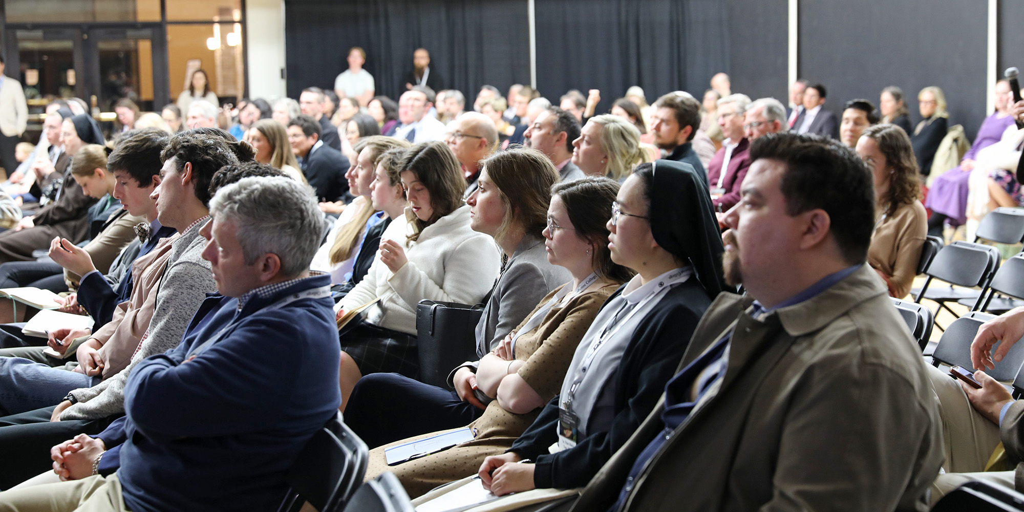 Attendees at the Symposium on Transforming Culture