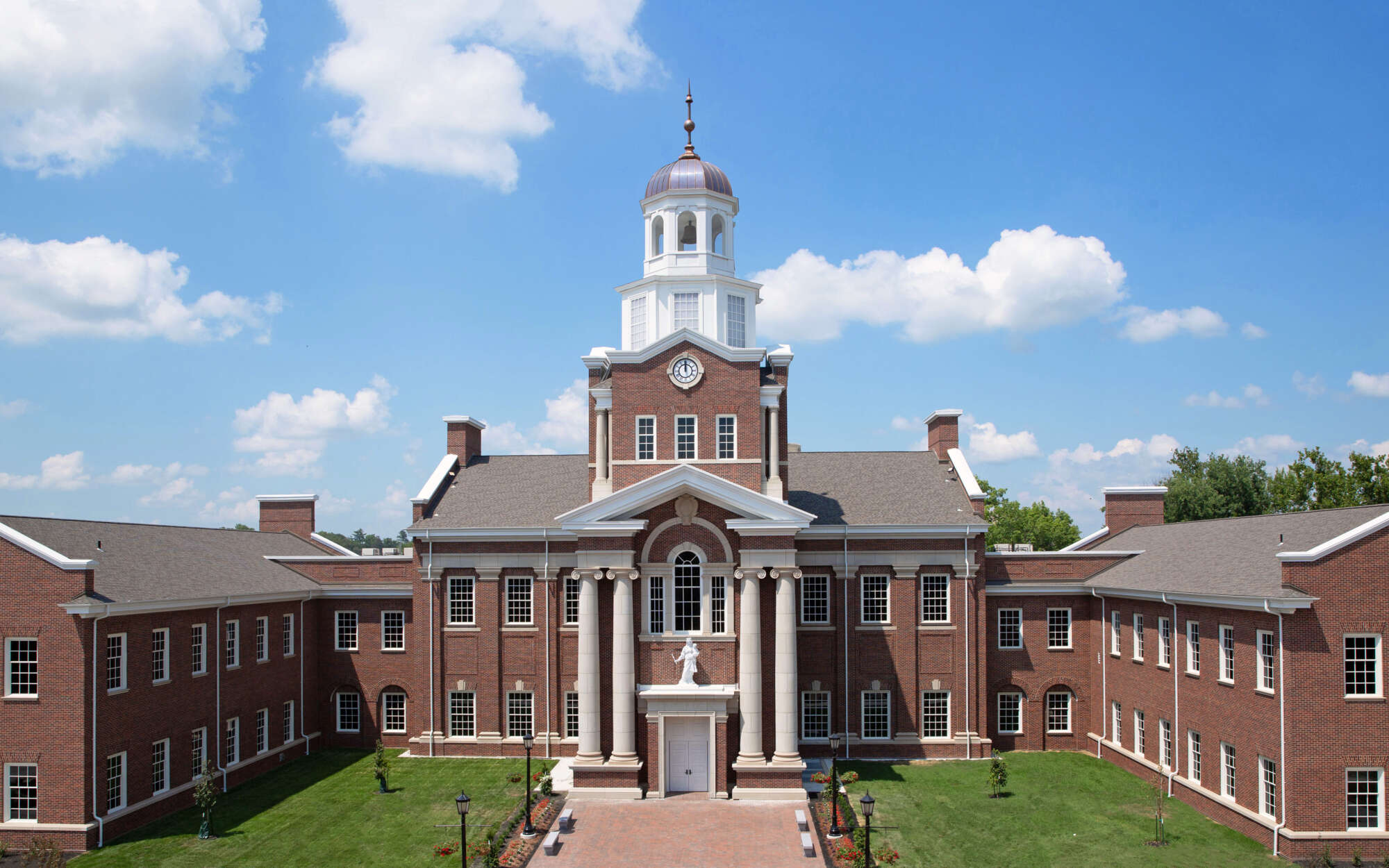 The Moritz Library in D’Aniello Hall