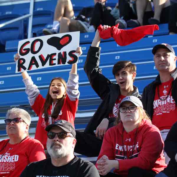 Fans during the 2022 NAIA Women's Lacrosse Championship game