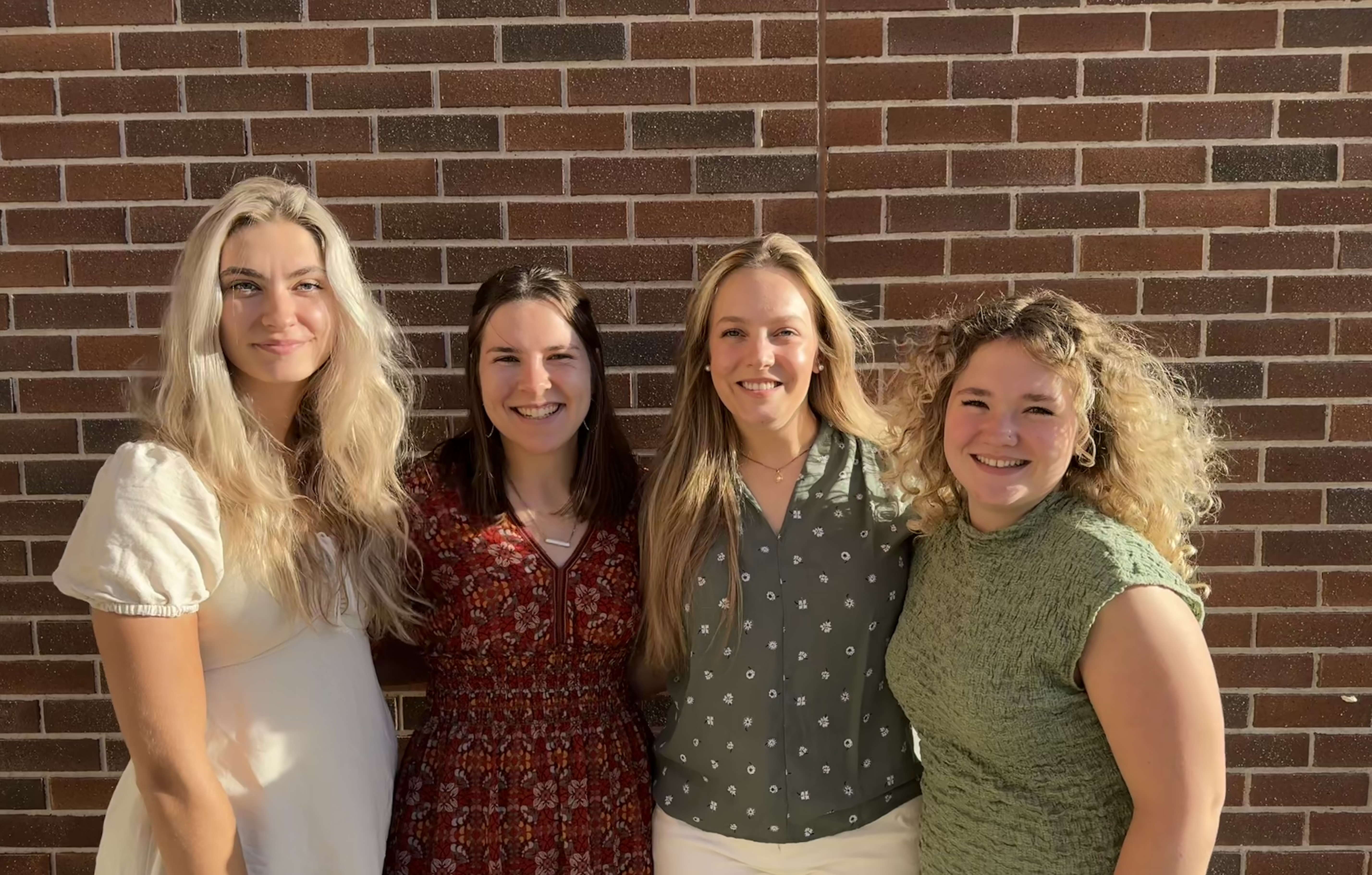: Cecilia Pogue, Bridget Goldkamp, Chloe Barrett, Emily Buell